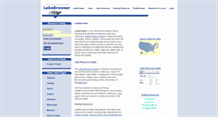 Desktop Screenshot of lakebrowser.com